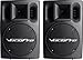 VocoPro 400W Powered Vocal Speakers - (Pair)