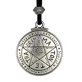 Talisman For Love Tetragrammaton Seal of Solomon Pentacle Pendant Hermetic Enochian Kabbalah Pagan Wiccan Jewelry