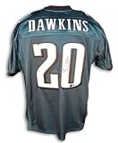 Brian Dawkins Autographed/Hand Signed Philadelphia Eagles Green Reebok Authentic Jersey