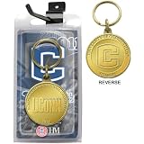 Highland Mint Connecticut Huskies 2011 Ncaa National Champions Bronze Bullion Keychain