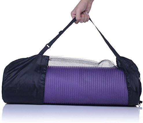 Exercise Mats Durable 72*24*0.4" Yoga Mat 10mm Thick Nonslip Pad Exercise Fitness Yoga mat Bag yoga mat eco friendly yoga mat eco Purple