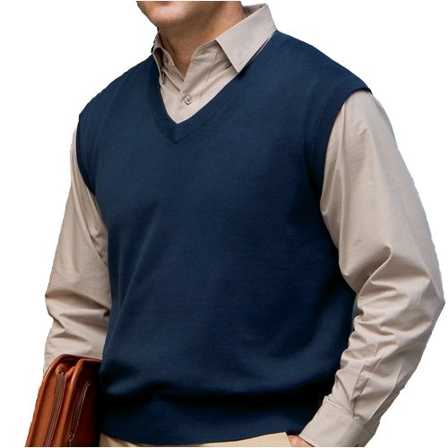 Click here to buy Port Authority Signature - Fine-Gauge V-Neck Sweater (SW276).