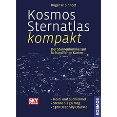 Kosmos Sternatlas kompakt: Der Sternenhimmel auf 80 handlichen Karten. Nord- und S�dhimmel. Sterne bis 7,6mg. 1500Deep-Sky-Objekte