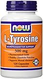 L-Tyrosine 500 mg 120 Capsules (Pack of 2)