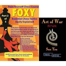 Train Yourself in Chess: Essential Chess Tactics - Easily Explained & ChessCentral's Art of War... by