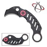  : Mantis MK-2 Karambit, Black 420J2 Handle, Black 420HC Blade