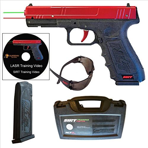 SIRT 110 Performer Training Gun with Polymer Slide, Red/Green Lasers, FREE 90min Training DVD, FREE SIRT Safety Glasses, Magazine, Carrying Case, Tools, & Manual