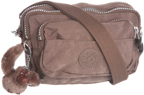 Kipling Women’s Multiple WaistBag Convertible To Shoulder Bag Monkey Brown K13975757 Small