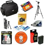 Accessory Kit for Canon Rebel XT and XTi Digital SLR Camera with Spare NB-2LH Battery for... by Canon
