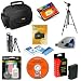 Accessory Kit for Canon Rebel XT & XTi Digital SLR Camera with Spare NB-2LH Battery for Canon + Transcend 2GB Compact Flash (CF) Card + High Speed USB 2.0 CompactFlash (CF) Card Reader + Deluxe Photo/Video 53" Tripod + Deluxe SLR System Camera Bag/Case + More
