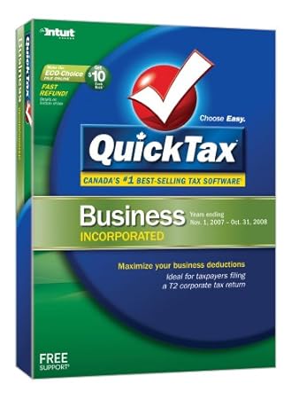 QuickTax 2007 Incorporated [OLD VERSION]