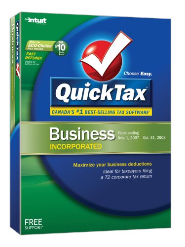 City Travel Guides Discounted  Software : QuickTax 2007 Incorporated