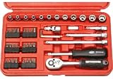 Eigenschaften Lühdorff R. GmbH, Famex Werkzeuge 0 / Famex Mechaniker Steckschlüsselsatz 1/4-Antrieb 47 tlg.