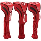 NHL New Jersey Devils 3-Pack Contour Fit Headcovers - Red
