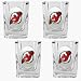 New Jersey Devils 4 Piece Square Shot Glass Set