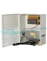 Power Supply Distribution Box - 12V DC 8 channels High Output 13 Amps, Resettable PTC Fuse