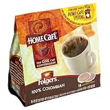 Folgers Home Cafe Coffee Pods, 100% Colombian, 18-Count Packages (Pack of 6)