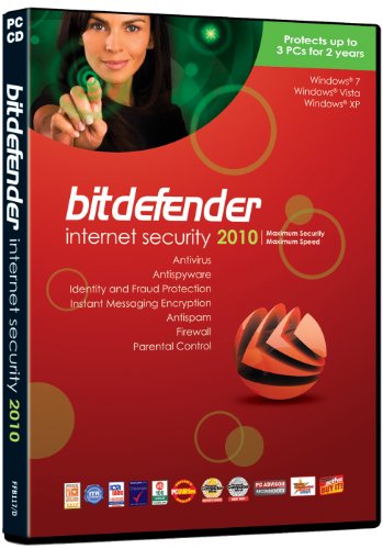 BitDefender Internet Security 2010, 2 Year, 3 User (PC)