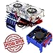 Powerhobby Traxxas Slash 4x4 Motor Cooling Fan/HeatSink Dual Twin Fan + Velineon VXL-3s ESC Cooling Fan Combo Blue