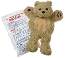 Gelly Belly Bear Hot/Cold Therapy Pack, Curly Bear