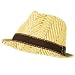 Hemp Braid Straw Summer Fedora Trilby Hat Natural Large Extra Large