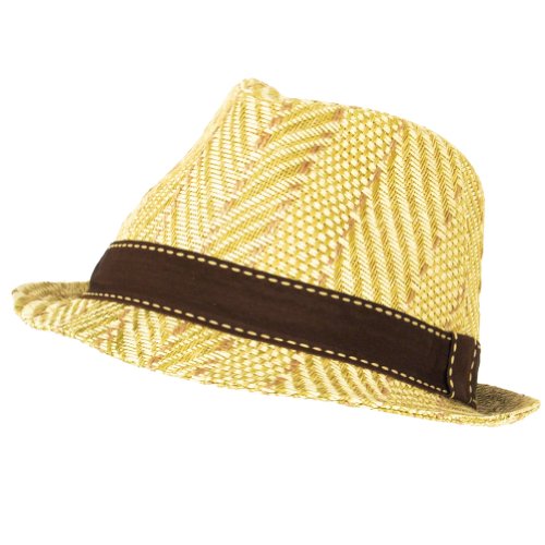 Hemp Braid Straw Summer Fedora Trilby Hat Natural Large Extra Large