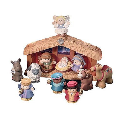 Childrens Toyshop  Toys : Little People Christmas Story Nativity