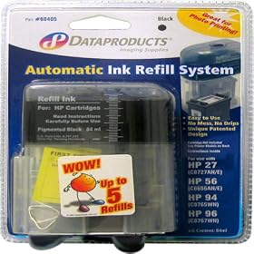 Automatic Refill System for HP Black Ink Cartridges