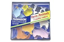 Faringdon Set of 7 Farm Animal Cookie Cutters