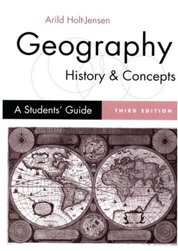 Geography - History and Concepts: A Student's Guide