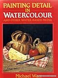 Painting detail in watercolour