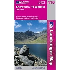 Snowdon and Caernarfon (Landranger Maps)
