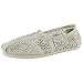 Toms Women's Crochet Classics Natural Morocco Casual Shoe 8 Women US