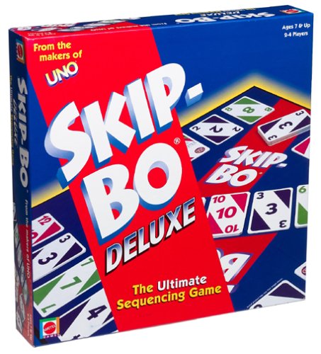 Skip-Bo Deluxe Card Game