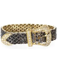 Black CZ Buckle Bracelet