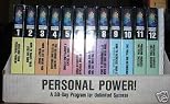 Anthony Robbins Personal Power: A 30 Day Program (24 Audio Cassettes + 1 Video)