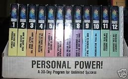Anthony Robbins Personal Power: A 30 Day Program (24 Audio Cassettes + 1 Video)