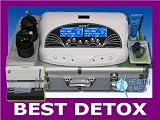 IonizeME FB801KC Dual LCD Ionic Detox Foot Bath System with Infrared, Carrying Case and 4 Free Radical Tests