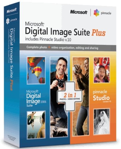 Microsoft Digital Image Suite 2006 Plus Pinnacle Studio 10.0