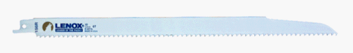 LENOX 20585-156R 12 6TPI Wood & Metal Cutting Reciprocating Saw Blade - 5 Pack LENOX 20585-156R 12 6TPI Wood & Metal Cutting Reciprocating Saw Blade - 5 Pack