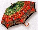 LAMPS BEAUTIFUL Rain or Sun Umbrella--Tiffany Dragonfly