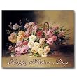 Basket of Roses - Mother's Day Gift Enclosure Cards (set of 12)