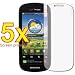 5x Samsung Continuum SCH-i400 Smart Phone Premium Clear LCD Screen Protector Cover Guard Film Kit, no cutting is required! Exact fit and satisfaction guaranteed!