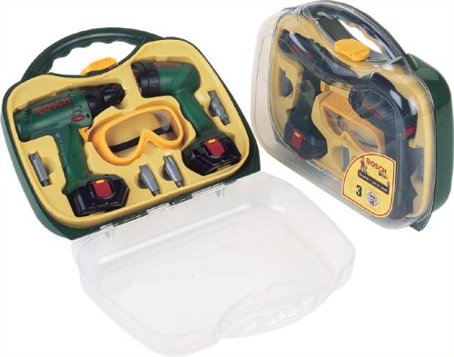 Childrens Toyshop  Toys : BOSCH Accu-Driver And Lampcase