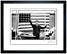 Leonard Bernstein Conducting in Front of the Flag, 1959 - Fine Art Print