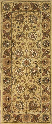 2'6 x 10'0 Handmade Tufted Persian Sultanabad New Area Rug From India - 62749