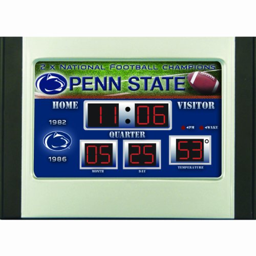 Penn State Nittany Lions Scoreboard Desk & Alarm Clock Picture
