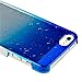 Clear Dark Blue Waterdrop Raindrop Hard Case Compatible With Apple iPhone 5
