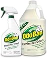 OdoBan Odor Eliminator RTU, 1qt Spray Bottle, W1 Gallon Concentrate, Original Eucalyptus Scent
