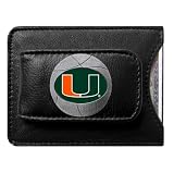 Miami Hurricanes New Leather Money Clip Wallet